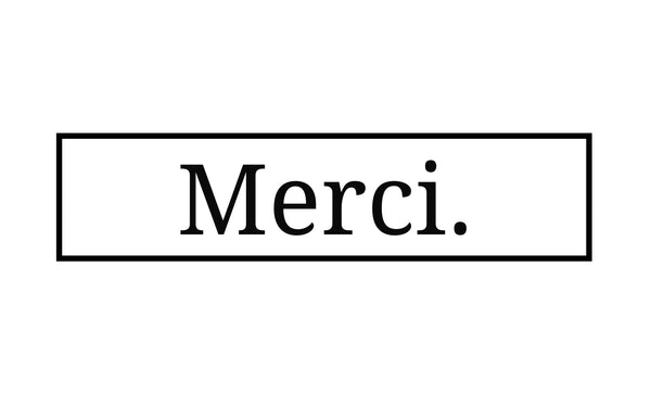 Merci.